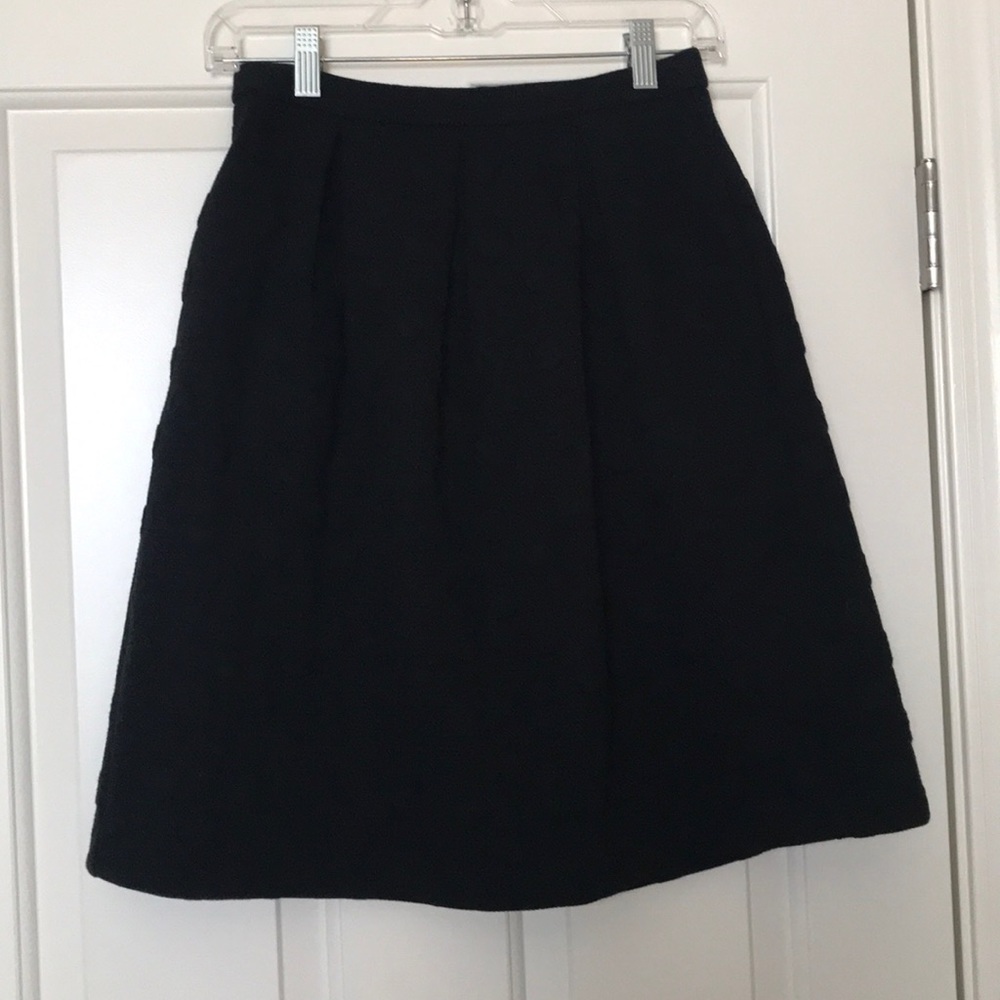 Boden Black polka dot skirt